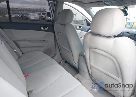 2008 Hyundai Sonata Limited V6/Se V6 z USA, uszkodzony, nr VIN 5NPEU46F48H343373